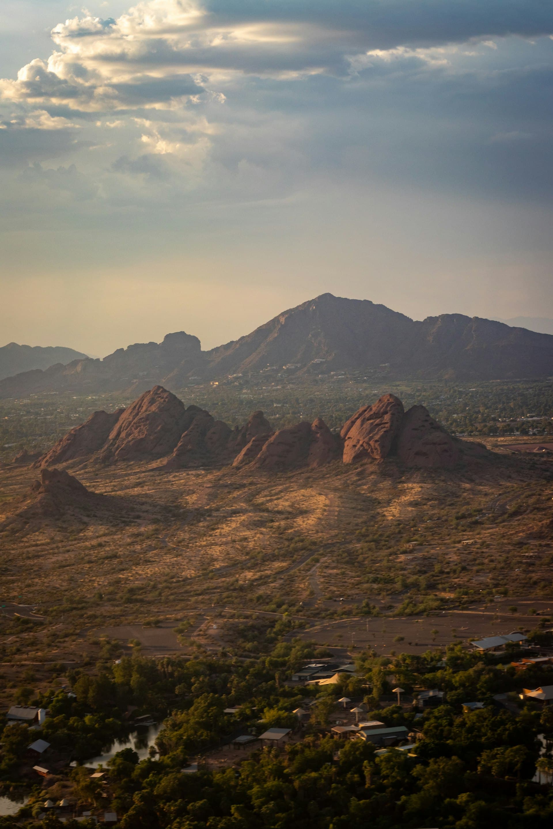 Desert mountain views near Paradise Valley, AZ